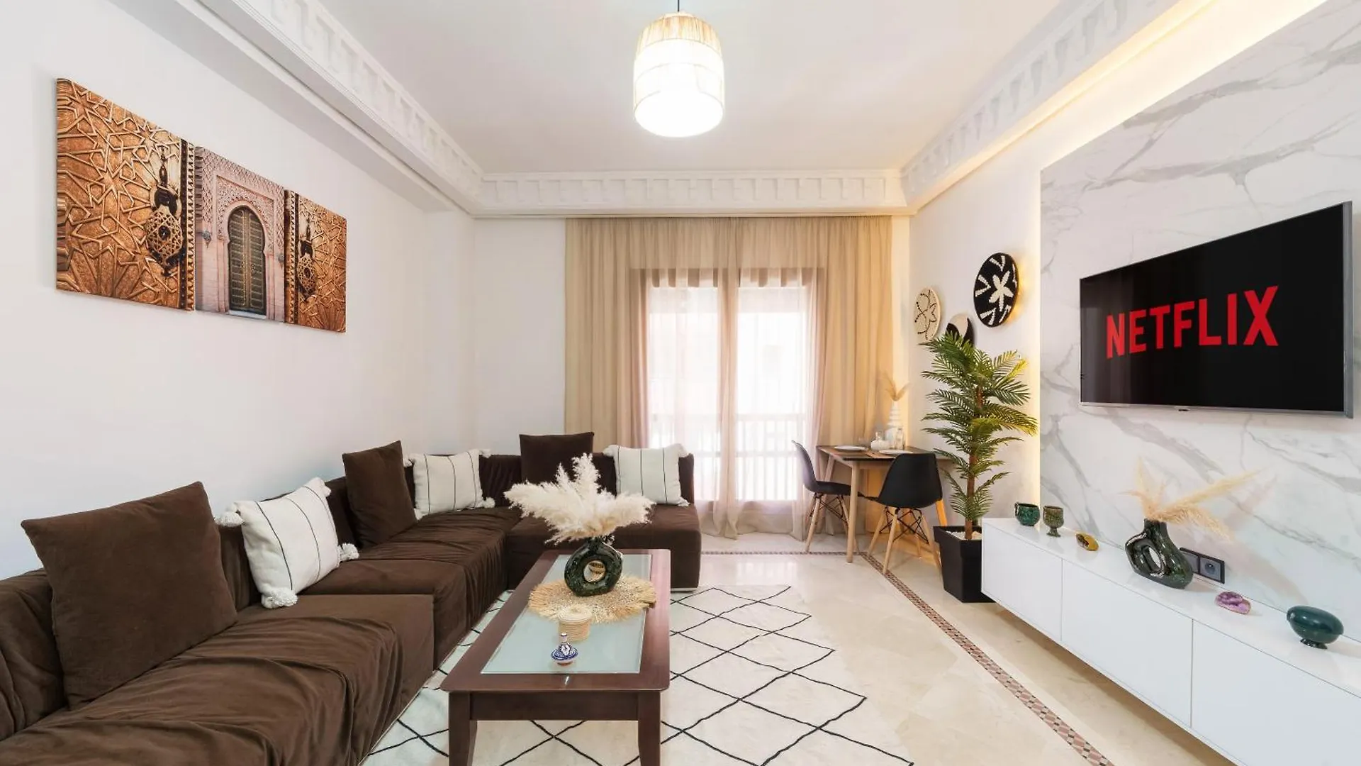 Appartamento Appartement Chic Gueliz Plaza Avec Vue Marrakesh